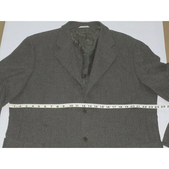 Men's Fabio Inghirami Virgin Wool 3 Button Coat Size 46 (Made in Italy) - Picture 6 of 9